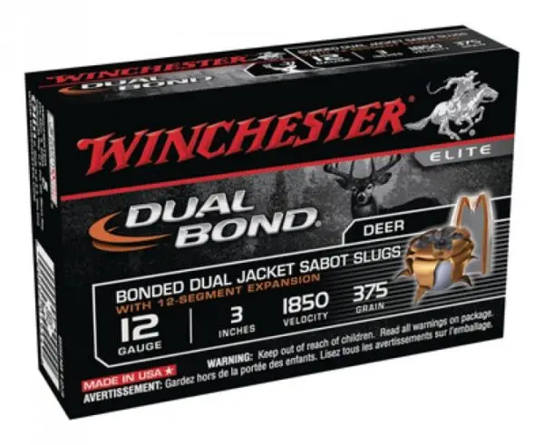 Winchester Dual Bond 12 gauge sabot slug