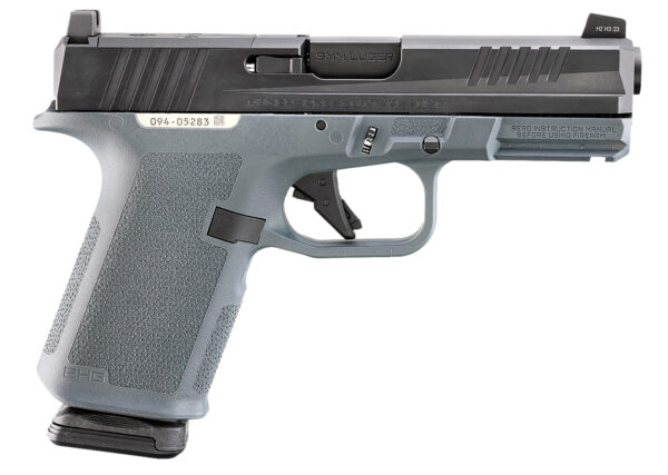 Ruger RXM 9mm 10+1 4" Optic Ready/Serrated Alloy Steel Slide, Stealth Gray Frame w/Accessory Rail