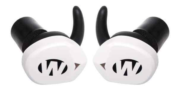 Walker's Silencer BT 2.0 Electronic Ear Buds White Polymer Noise Canceling Hearing Protection