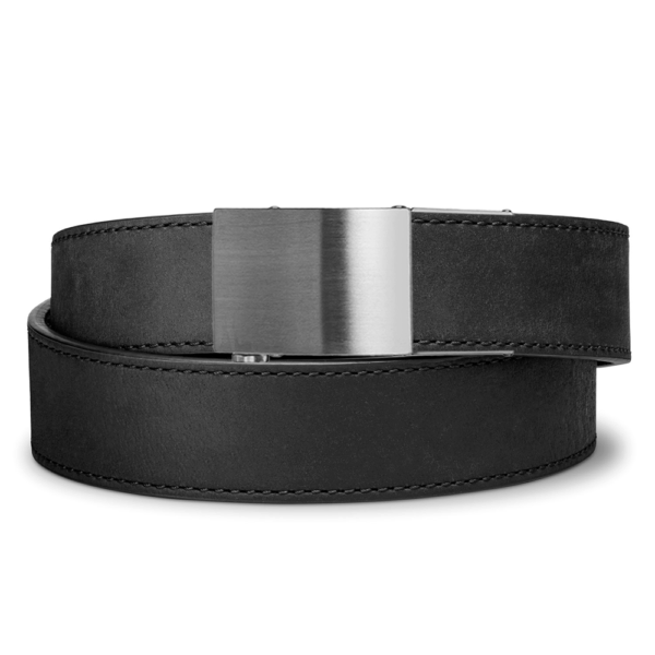 KORE Black Leather Gun Belt 1.5"